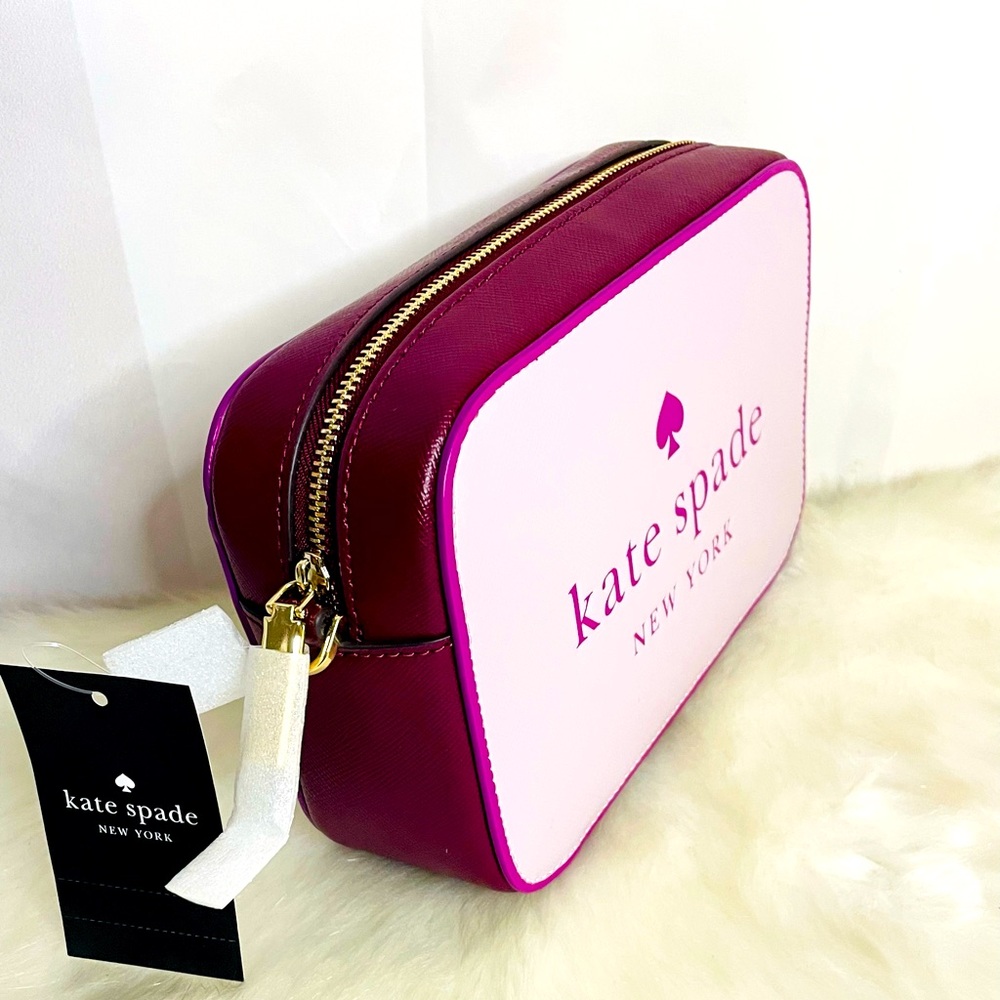 New with tag Kate Spade Colorblock Mini Camera Bag - Picture 2 of 12